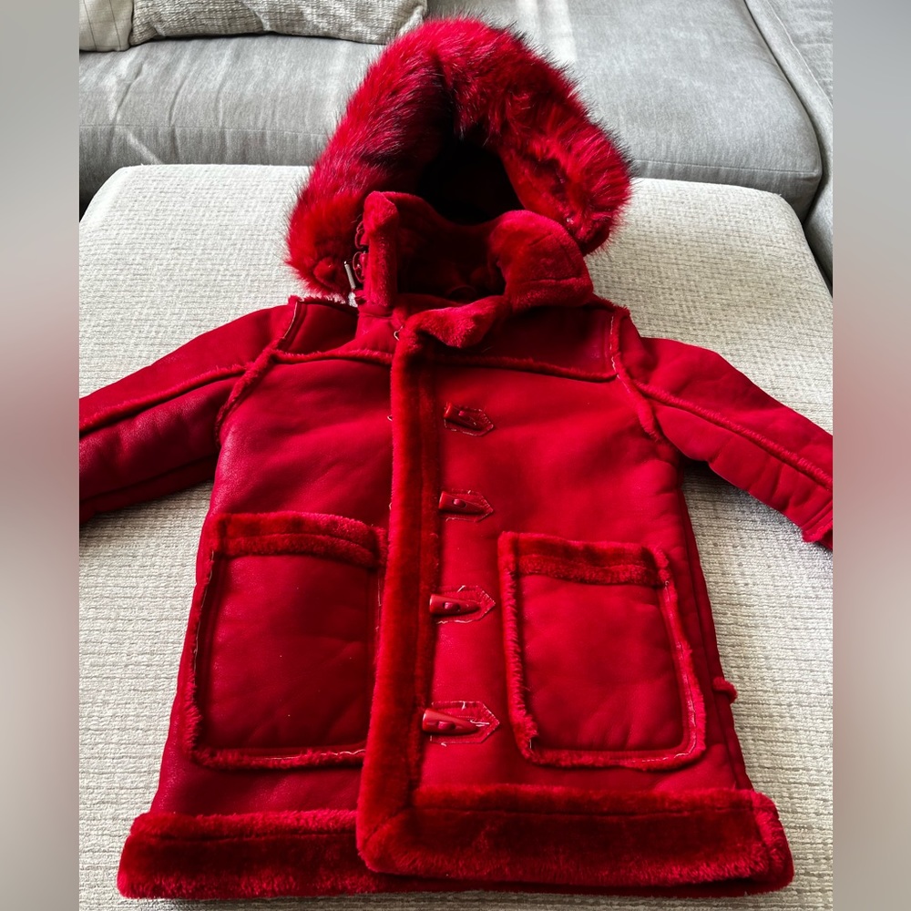 Jordan Craig Kids Denali Shearling Jacket (Red)